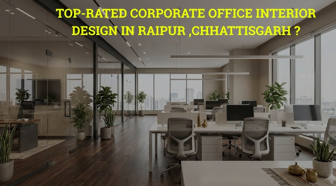Top-rated corporate office interior design in Raipur,Chhattisgarh?