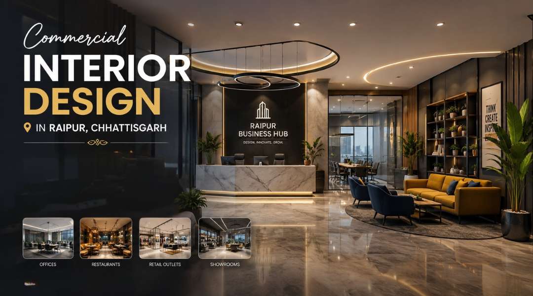 Commercial Interior Design in Raipur, Chhattisgarh?
