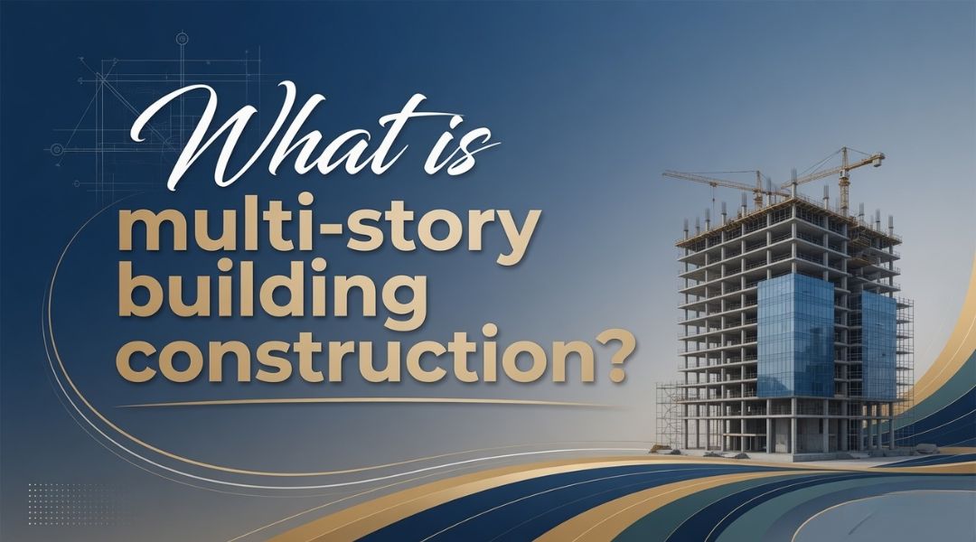 What is multi-story building construction?