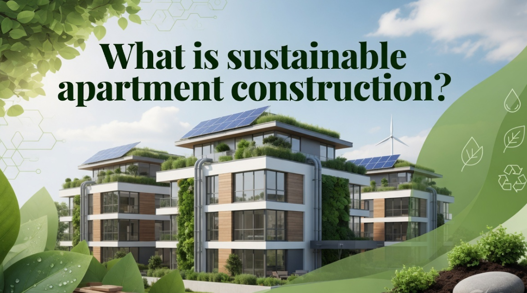 What is sustainable apartment construction?