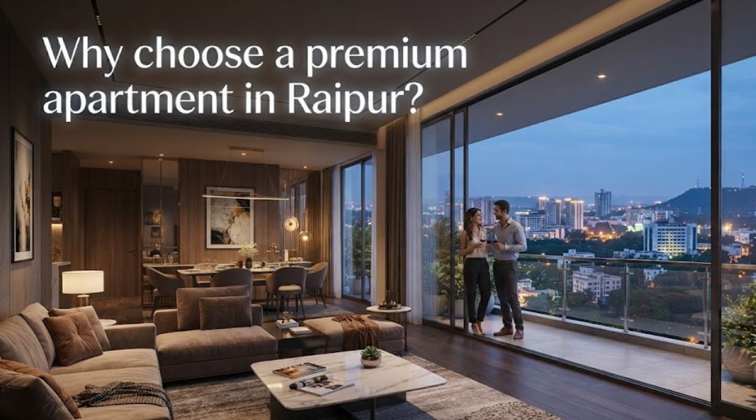 Why choose a premium apartment in Raipur?